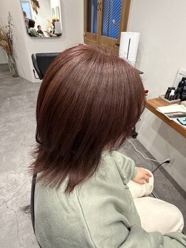 シアーリリック(sheer lyric) あったかピンクブラウン