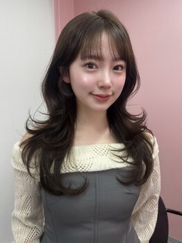 リッカ(LICCA)の写真/韓国ヘア・顔回りのレイヤーはお任せ◎"トレンド×似合わせ"で自分に似合うデザイン・色味をご提案♪
