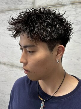 キングオブヘアバイノイズアンドフィフス 京都駅前店(KING of hair by NOISM&fifth) 京都五条メンズカットアクティブショートフェザーショート眉毛◆