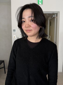 アンフェインド02(UNFEIGNED 02) ピンクベージュ/アンブレラカラー/クールショート/前髪/伏見