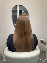 シプ 丸亀(sip)&nbsp;ミルクティー　オリーブ　ミルクブラウン　ブリーチあり