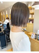 トリート 新浦安店(TREAT)&nbsp;ボブ×オリーブベージュ_TREAT新浦安
