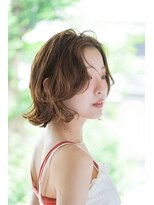 シャル オカチマチ 上野御徒町(shalu)&nbsp;【shalu上野御徒町】やわらかニュアンスボブ≪上野駅/御徒町駅≫