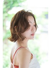 シャル オカチマチ 上野御徒町(shalu) 【shalu上野御徒町】やわらかニュアンスボブ≪上野駅/御徒町駅≫