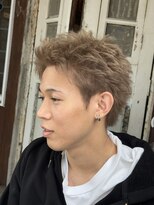 エルエー 大津店(L.A) スパイキーショート ミルクティーベージュ