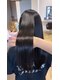 ヘアルーム クオーレ(hair room Cuore)の写真/ダメージで縮毛矯正が難しい方や今まで断られてしまった方もお任せ♪真っ直ぐ過ぎないなめらかな仕上がり☆