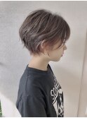 【津賀雅也】センシュアルショートで可愛いインナーカラー