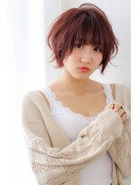 セシルへアー 福岡天神店(Cecil hair)&nbsp;グレージュひし形シルエットエアリーショート