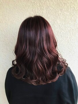 ヘアーワークス ジジ(HAIR works JIJI) ナチュラルバーガンディー