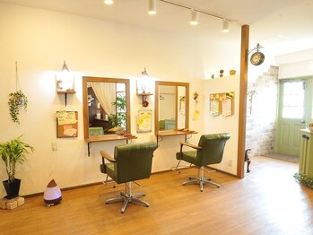 ルーチェ(hair salon LUCE)の写真/落ち着いたプライベート空間と丁寧なサービスが大人気！日常を忘れてくつろぎながら“なりたい”を叶えます