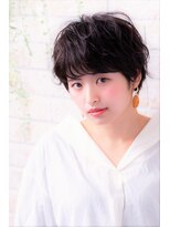 ソア 武蔵小杉(SOAR)&nbsp;毛先パーマネオウルフ小顔外ハネボブアッシュブラウン