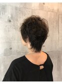 ウルフパーマ　オリーブグリーン