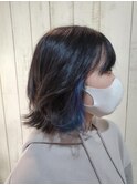 大人かわいい☆インナーブルー