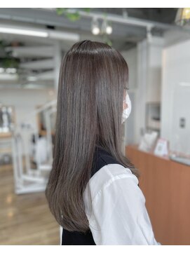 アミィヘアー アネックス(Ami Hair annex) ベージュ系うる艶ストレート