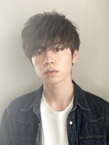 大人メンズヘア/ニュアンスマッシュ/ツーブロック