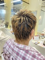 クオリス 上板橋店(QUALIS) ショートウルフレイヤー簡単スタイリング【カジュアル】