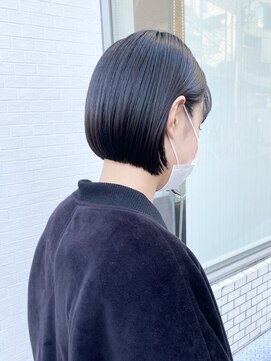 アッシュ 下北沢店(Ash) 首が綺麗に見えるミニボブ
