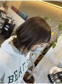 春っぽい レイヤーボブ