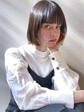 サーカス バイ ビュートリアム 青山(CIRCUS by BEAUTRIUM) ナチュラルボブ　ボブ　ミニボブ　小顔　手入れ簡単　表参道