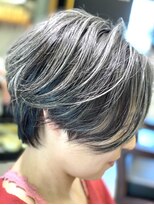 ヘアースタジオエフ&nbsp;ハンサムショートバレイヤージュ