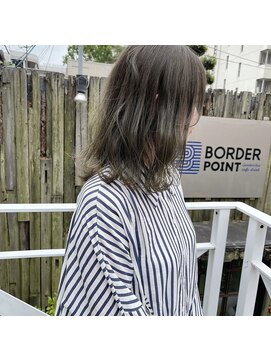 ミント(mint) オリーブグレージュ/オリーブ/カーキ/ブリーチカラー