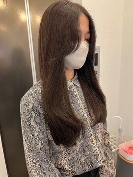 ボタン ハカタ(VOTAN hakata) 【YU_KA】チョコレートカラー×顔まわりレイヤー