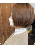 酸性ストレートボブ