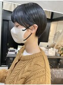 人気の耳掛けマッシュショート