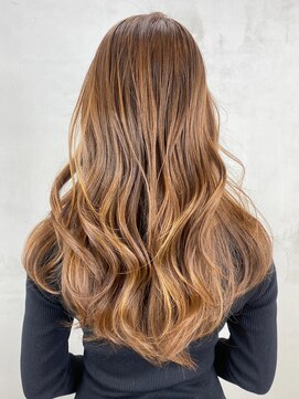 アイティー バイ アルバム 浦和店(IT by ALBUM) こっくりベージュ_斜めバンググレージュカラーシルキー_ba444081