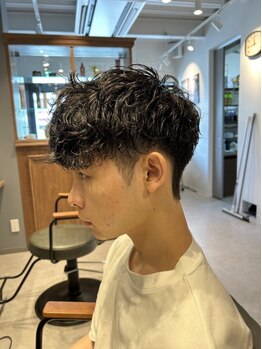 リノ(alto Lino)の写真/【メンズの為のヘアサロン】パーマなら、市内で人気のメンズブランド『alto Lino』にお任せ！〈横堤駅1分〉