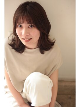 たさわ堂 ウルフレイヤー／くびれミディ／ひし形ボブ【田村】