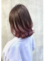 リレア 金町(Relair) チェリーピンク裾カラー「taku」