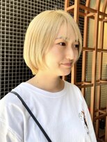 アイラス(I'LAS)&nbsp;【Canon】ブロンドヘア/ショートボブ/伸ばしかけ／髪質改善