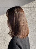 コル フォー ヘアー(cor for hair) 顔周りレイヤーボブ