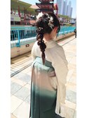 卒業式ヘアセット