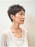 【大人ショート】軽やかレイヤー＆ナチュラルハイライト