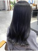 アッシュグレージュ/グレージュ/暗髪