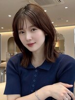 ジーナ 梅田(Zina) 髪質改善＊美髪チェリーブラウン＊美髪【Zina梅田】