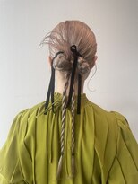 サラビューティーサイト 九大学研都市店(SARA Beauty Sight)&nbsp;お呼ばれヘア/カチモリ/タイトアレンジ/リボンアレンジ/結婚式