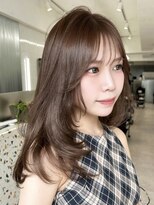 オニキス(ONYX)&nbsp;A43レイヤーカットハッシュカットブラウンカラーブリーチなし