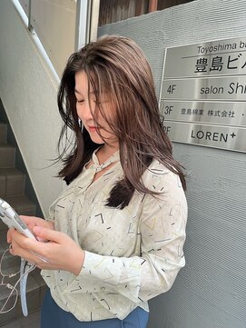 ローレンジウ(LOREN JU) くびれヘア/学割U24/レイヤーカット/オージュア/ダブルカラー