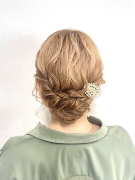 ヒュミ(hymy) 推し活やイベントに♪/ゆるふあ/ヘアメ/韓国ヘア/シニヨン