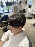 ショートセンターパート