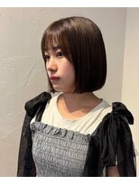 クラフト ヘア デザイン(CRAFT HAIR DESIGN)&nbsp;透明感ベージュ×丸みボブ