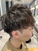 ケアリー 越谷レイクタウン(Carelly)&nbsp;カルマパーマ/ベリーショート/ダークアッシュ/ニュアンスパーマ