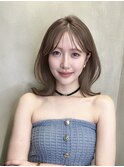 ▲前髪顔まわりボブレイヤーボブ顔まわり縮毛矯正haruhi