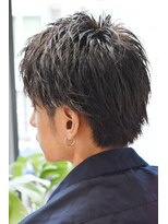 リップス 川崎(LIPPS) セミウェットサイドパートショートクラウドマッシュ