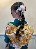 ヘアセット【サイド編み下ろし】