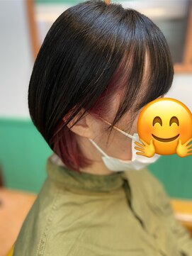 ロマン バイ ルームス(浪漫 by ROOMS) おしゃれショートボブ【浪漫byROOMS古賀】