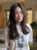 レクタ(recta) 顔周りカット レイヤーカット ロングヘア